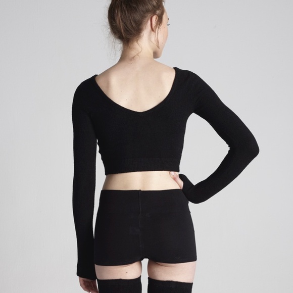 Yalivta Girls Knit Dance Shorts - Picture 3 of 11